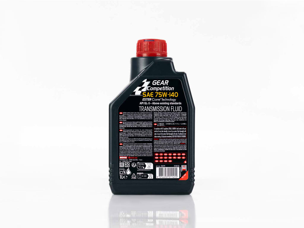 ACEITE MOTUL GEAR COMPETITION 75W140 SINTETICO 1LT