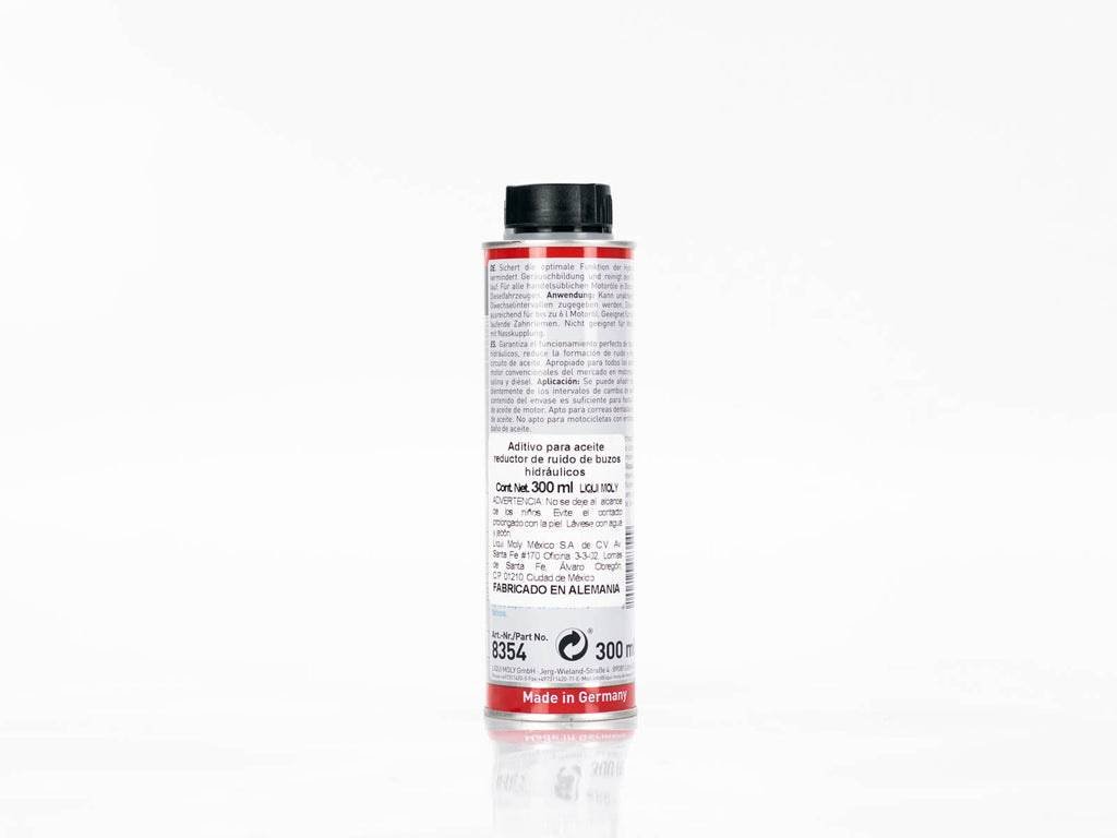 ADITIVO LIQUI MOLY ELIMINADOR DE RUIDO DE PUNTERIAS HYDRO STOSSEL ADDITIV 300ML