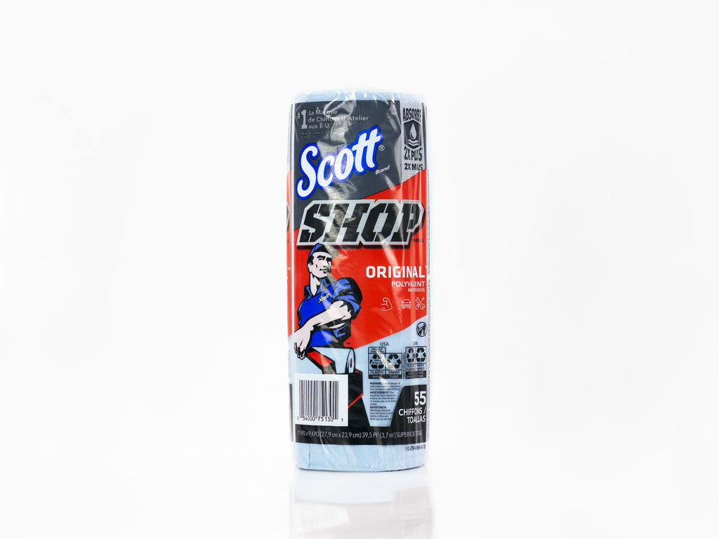TOALLA MULTIUSOS SCOTT SHOP AZUL ROLLO
