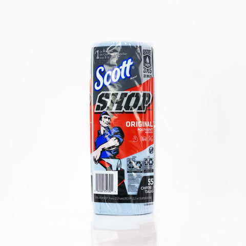 TOALLA MULTIUSOS SCOTT SHOP AZUL ROLLO