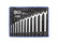 LLAVES COMBINADAS 1/4" -5/16 STANDARD JUEGO 12 PIEZAS      BGS     1195