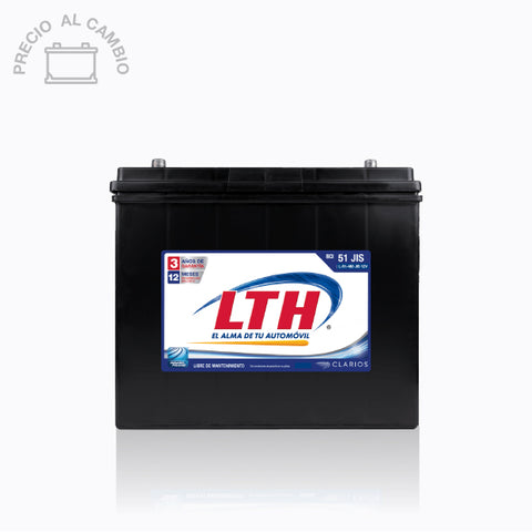 BATERIA LTH BCI 51 JIS 480 AMP G2