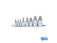 DADO PUNTA BRISTOL SPLINE M4-M16 JUEGO 8 PIEZAS     BGS    5105