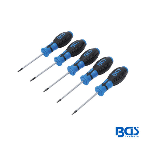 JUEGO 7 PIEZAS DESARMADORES TORX T6-T10     BGS     6828