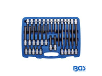 JUEGO PUNTAS T-STAR (TORX) 1/2" 32 PIEZAS     BGS     REF 5182