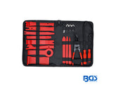 JUEGO SACAMOLDURAS CON ACCESORIOS 19 PIEZAS     BGS     91326