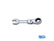 LLAVE COMBINADA CON MATRACA CORTA AJUSTABLE 90 14MM     BGS     6914