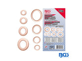 JUEGO ARANDELAS DE COBRE PARA TAPON DE CARTER     BGS     8132
