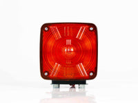 PLAFON DIRECCIONAL CUADRADO 2 TORNILLOS BISEL NEGRO DODGE 12V     LOMBRA     637  MICA  16