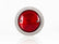 PLAFON REDONDO ATORNILLABLE BISEL METALICO CROMADO ROJO 12V     LOMBRA     574-R MICA 189
