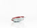 PLAFON REDONDO ATORNILLABLE BISEL METALICO CROMADO ROJO 12V     LOMBRA     574-R MICA 189