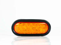 PLAFON  LED OVALADO EMBUTIBLE 10 LEDS AMBAR 12-24V     TRAKTOLAMP
