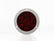 PLAFON  LED REDONDO ATORNILLABLE 4" BISEL CROMADO CON CABLES 10 LEDS ROJO 12-24V     LOMBRA     738-R