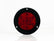 PLAFON  LED REDONDO ATORNILLABLE 4" BISEL NEGRO CON CONECTOR 10 LEDS CON DESTELLO ROJO 12-24V     LOMBRA     689-R