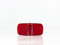 PLAFON  LED LATERAL DOBLE OPTICA TIPO HELLA 16 LEDS ROJO 12-24V