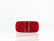 PLAFON  LED LATERAL DOBLE OPTICA TIPO HELLA 16 LEDS ROJO 12-24V