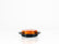 PLAFON  LED REDONDO ATORNILLABLE 2 1/2" BISEL NEGRO CON CONECTOR 3 LEDS AMBAR 12-24V     LOMBRA     702-A