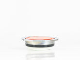 PLAFON  LED REDONDO ATORNILLABLE 4" BISEL CROMADO 7 LEDS GIRATORIO AMBAR 12V