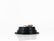 PLAFON  LED REDONDO ATORNILLABLE 4" BISEL NEGRO 7 LEDS GIRATORIO BLANCO 12V