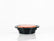 PLAFON  LED REDONDO ATORNILLABLE 4" BISEL NEGRO 7 LEDS GIRATORIO AMBAR 12V
