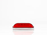 PLAFON  LED LATERAL TIPO KENWORTH CHICO BASE CROMADA 5 LEDS  ROJO 12V     LOMBRA     727-R