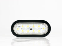 PLAFON  LED OVALADO EMBUTIBLE 10 LEDS  BLANCO 12-24V     LOMBRA     2911-C 430