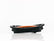 PLAFON  LED OVALADO EMBUTIBLE 24 LEDS AMBAR 12V