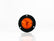 PLAFON  LED REDONDO ATORNILLABLE 2" BISEL NEGRO CON CABLES 3 LEDS AMBAR 12-24V     LOMBRA     433-A