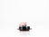 PLAFON  LED REDONDO ATORNILLABLE 2" BISEL NEGRO CON CABLES 3 LEDS ROJO 12-24V     LOMBRA     433-R