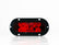 PLAFON  LED OVALADO ATORNILLABLE 10 LEDS CON DESTELLO AMBAR ROJO     TROGRIM