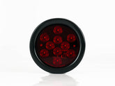 PLAFON  LED REDONDO EMBUTIBLE 4" CON CONECTOR 10 LEDS  ROJO 24V     LOMBRA     715-A