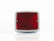 PLAFON RECTANGULAR PAMBASO BISEL CROMADO ROJO 12V     LOMBRA     510-R MICA 118