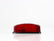 PLAFON RECTANGULAR DOBLE OPTICA  ROJO