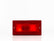 PLAFON RECTANGULAR MINIBUS ROJO     307-R