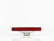 PLAFON RECTANGULAR MINIBUS ROJO     307-R