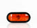 PLAFON OVALADO EMBUTIBLE SELLADO AMBAR 12V     LOMBRA     2625-A