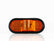 PLAFON OVALADO EMBUTIBLE CON REFLEJANTE AMBAR     LOMBRA     2643-A