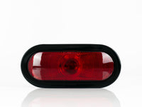 PLAFON OVALADO EMBUTIBLE SELLADO ROJO 12V     LOMBRA     2625-R