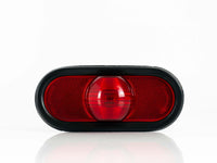 PLAFON OVALADO EMBUTIBLE CON BOLA ROJO     TRAKTOLAMP