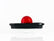 PLAFON OVALADO EMBUTIBLE CON BOLA ROJO     TRAKTOLAMP