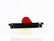 PLAFON OVALADO EMBUTIBLE CON REFLEJANTE ROJO     LOMBRA     2643-R