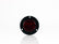 PLAFON REDONDO ATORNILLABLE 2" BISEL NEGRO ROJO 12V     LOMBRA     703-R