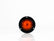 PLAFON  LED REDONDO ATORNILLABLE 2 1/2" BISEL NEGRO CON CABLES 3 LEDS AMBAR 12-24V     LOMBRA     432-A