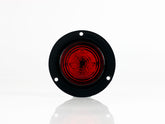 PLAFON  LED REDONDO ATORNILLABLE 2 1/2" BISEL NEGRO CON CABLES 3 LEDS ROJO 12-24V     LOMBRA     432-R
