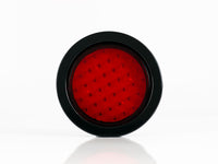 PLAFON  LED REDONDO EMBUTIBLE 4" CON CONECTOR 37 LEDS ROJO     RANCINGTEC