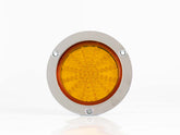PLAFON  LED REDONDO ATORNILLABLE 4" CON CONECTOR 67 LEDS AMBAR CON DESTELLO     RACINGTEC
