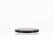 PLAFON  LED REDONDO ATORNILLABLE PLANO 4" BISEL NEGRO 30 LEDS ROJO 12V     ALEMEX