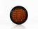 PLAFON  LED REDONDO ATORNILLABLE PLANO 4" BISEL NEGRO 30 LEDS AMBAR 12V     ALEMEX
