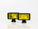 FARO AUXILIAR HALOGENO ZUGU AMBAR RECTANGULAR JUEGO