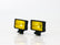 FARO AUXILIAR HALOGENO ZUGU AMBAR RECTANGULAR JUEGO